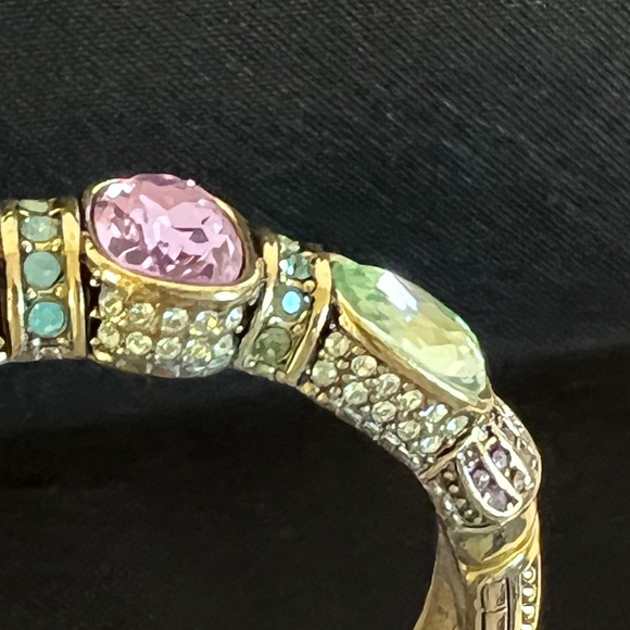 HEIDI DAUS Bracelet Swarovski Crystal Bracelet Slip On - Classic ~Gorgeous! - Picture 11 of 15